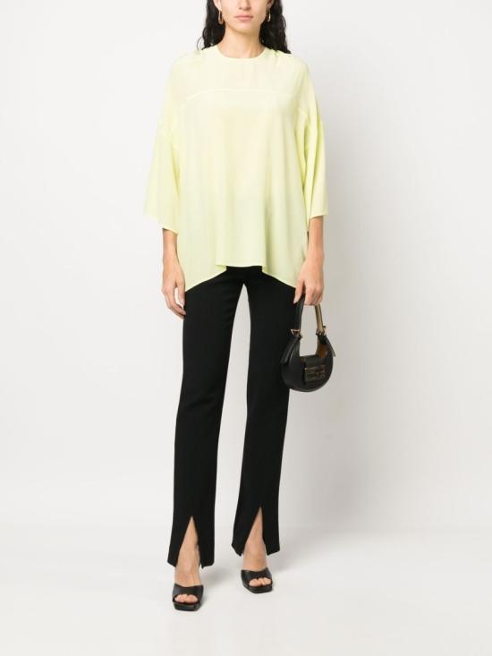  랑방 후드 티셔츠 RW TO0004 4868 P23 Yellow - LANVIN
