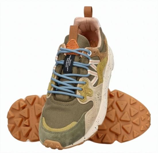 26SS 플라워 마운틴 스니커즈 1F06 001 2017818 38 MILITARY TAUPE Multicolor - FLOWER MOUNTAIN
