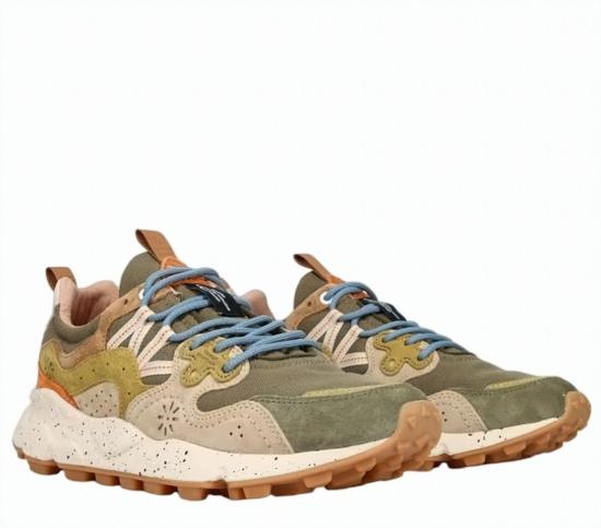 26SS 플라워 마운틴 스니커즈 1F06 001 2017818 38 MILITARY TAUPE Multicolor - FLOWER MOUNTAIN