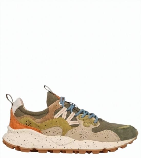 26SS 플라워 마운틴 스니커즈 1F06 001 2017818 38 MILITARY TAUPE Multicolor