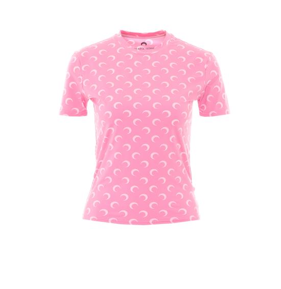 26SS 마린세르 문 프린트 저지 숏 슬리브 탑 UTS001A CJER0001PK30 Pink