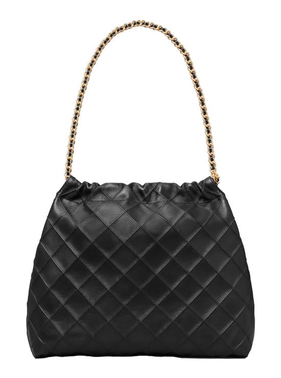 26FW 토리버치 에센셜 U 나일론 토트백 162450001 Black - TORY BURCH
