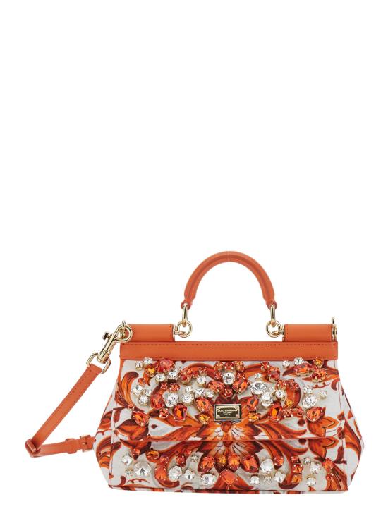26FW 돌체앤가바나 SICILY 시실리 스몰 핸드백 BB7116B0815IH3TN Orange