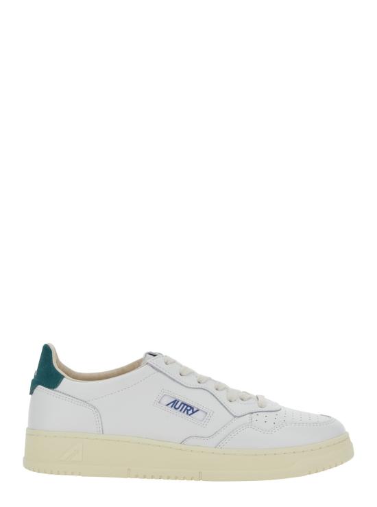 26FW 오트리 메달리스트 로우 스니커즈 AULMBJ02WHITEDARKSEA