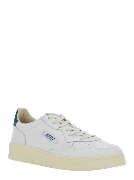 26FW 오트리 메달리스트 로우 스니커즈 AULMBJ02WHITEDARKSEA - AUTRY