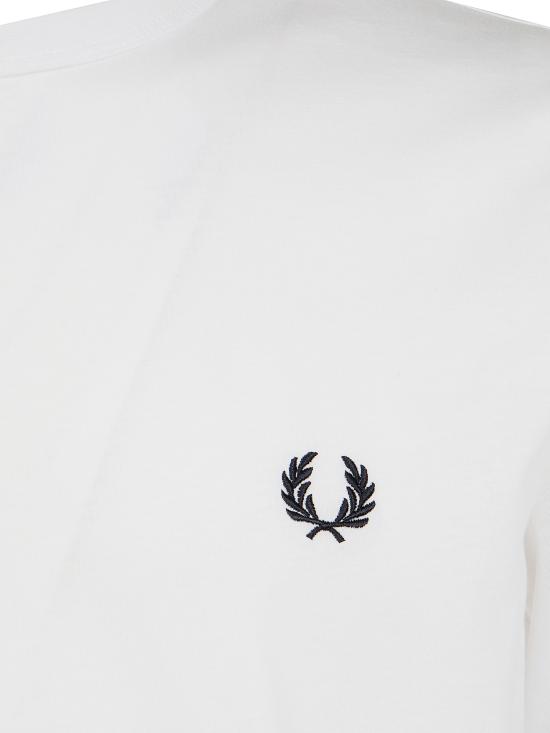  프레드페리 반팔 티셔츠 FPM351958 100 WHITE - FRED PERRY