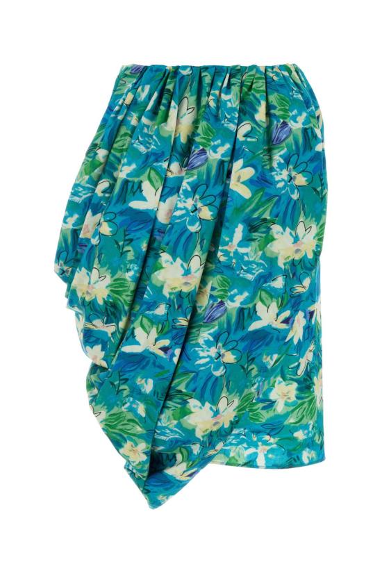 26SS 끌로에 미디 스커트 CH26UJU41363 4ZA FLORAL - CHLOE