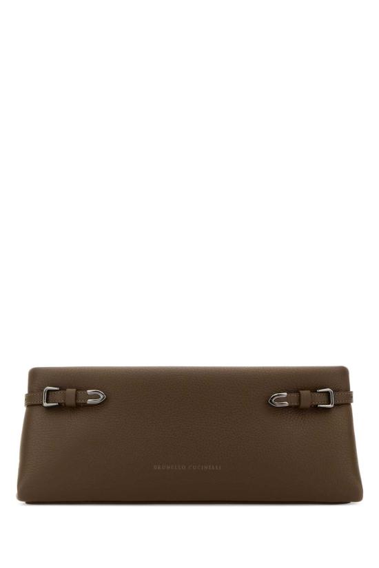 26FW 브루넬로 쿠치넬리 클러치/파우치 MBDKB2785P C9357 BROWN
