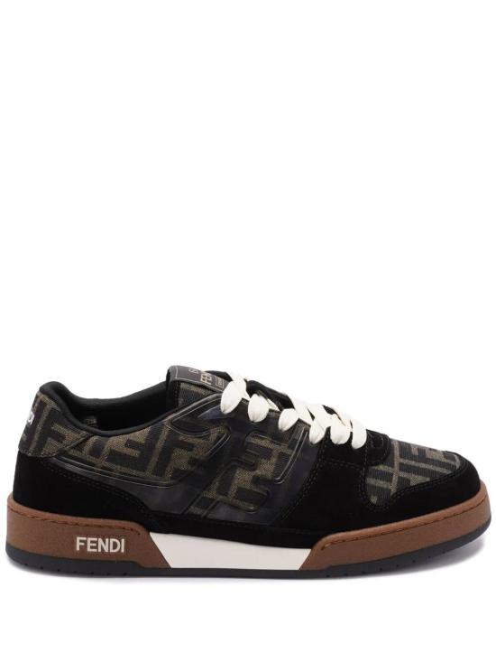 26SS 펜디 매치 스니커즈 7E1688AQ6I F1PXA BLACK TOBACCO