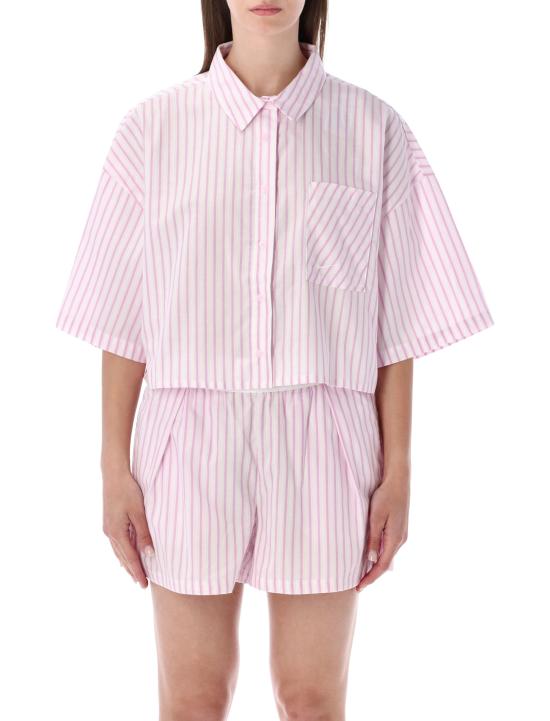 26SS 나이키 셔츠 II4228 503 MAGENTA WHITE