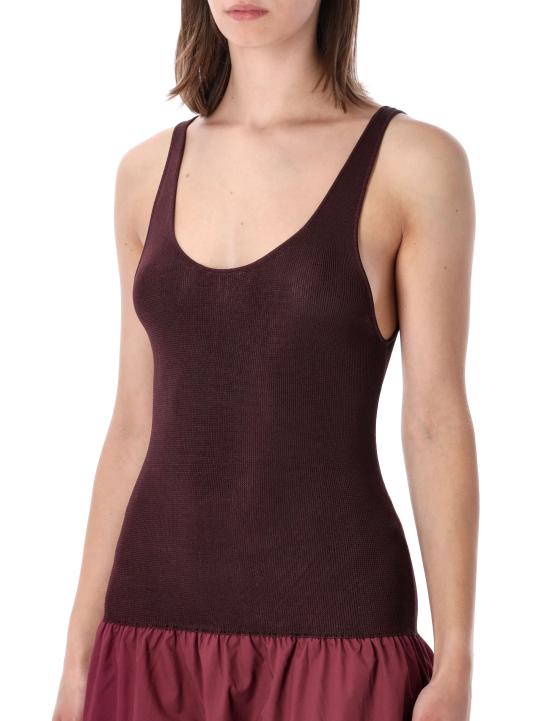 26SS 더프랭키샵 롱 원피스 MDFS21850711 BURGUNDY - THE FRANKIE SHOP