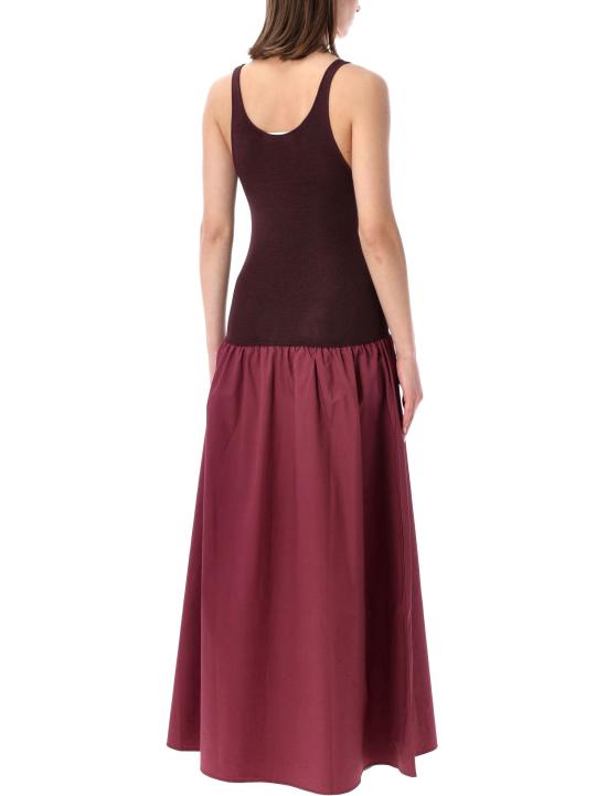 26SS 더프랭키샵 롱 원피스 MDFS21850711 BURGUNDY - THE FRANKIE SHOP