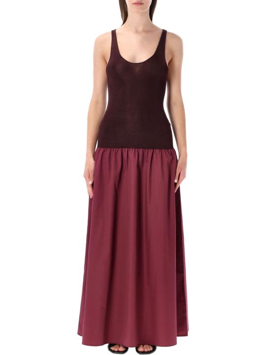 26SS 더프랭키샵 롱 원피스 MDFS21850711 BURGUNDY