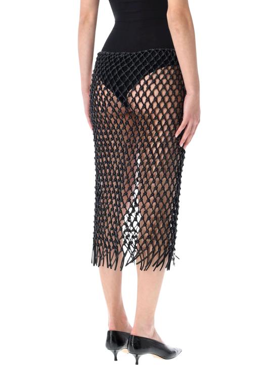 26SS 더프랭키샵 롱 스커트 SKFS21891100 BLACK - THE FRANKIE SHOP