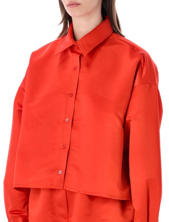 26SS 더프랭키샵 셔츠 CHFS22063700 RED - THE FRANKIE SHOP