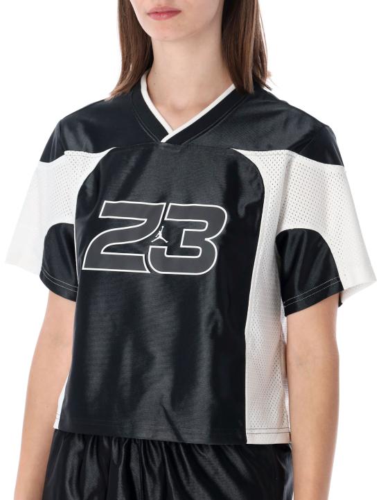 26SS 에어조던 반팔 티셔츠 IF1157 010 WHITE BLACK - AIR JORDAN