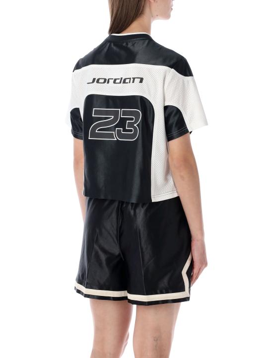 26SS 에어조던 반팔 티셔츠 IF1157 010 WHITE BLACK - AIR JORDAN