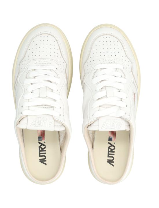 26SS 오트리 메달리스트 시어링 뮬 스니커즈 MULWGG04 GOATGOAT WHITE - AUTRY