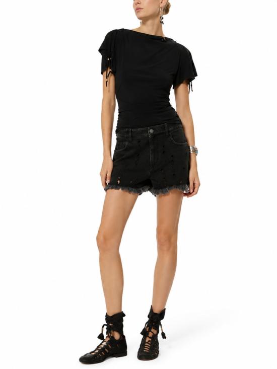 26SS 이자벨마랑 숏팬츠 SH0300FA D2H01I01BK BLACK