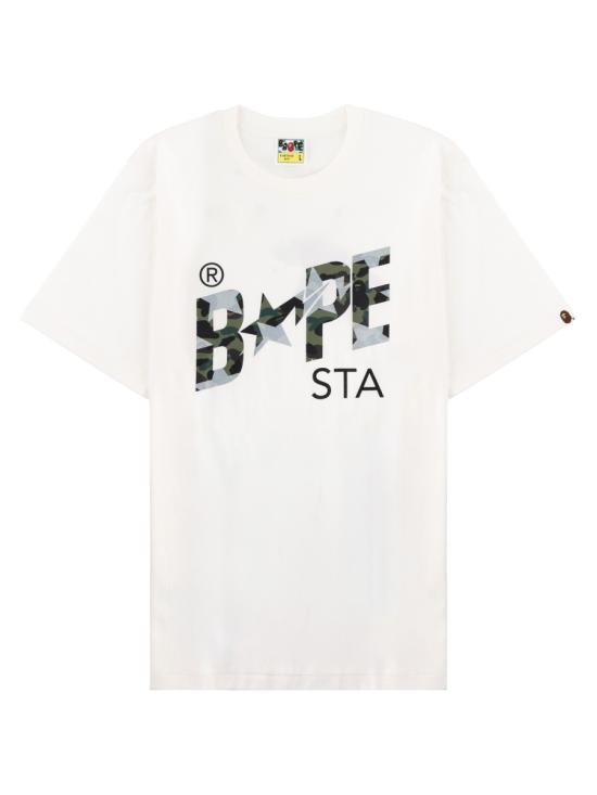 26SS 베이프 반팔 티셔츠 001TEM301024M WHITE