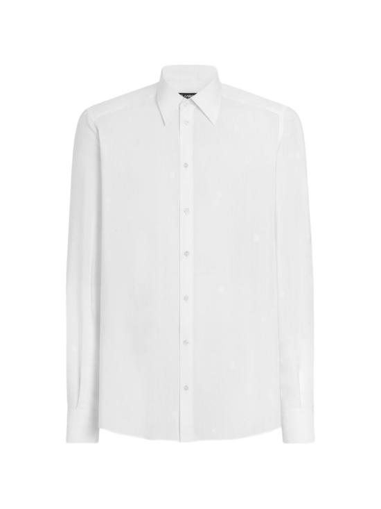 26FW 돌체앤가바나 긴팔 셔츠 G5ML1TFJ1J4 W0800 Bianco ottico