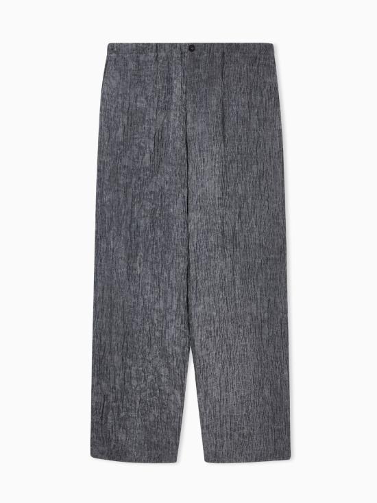 26SS 엠포리오 아르마니 스트레이트 팬츠 EM005613TE20600 U8091 Grey