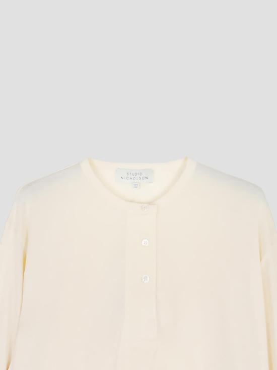 26SS 스튜디오 니콜슨 긴팔 티셔츠 RUTASSNW1834 CANVAS - STUDIO NICHOLSON
