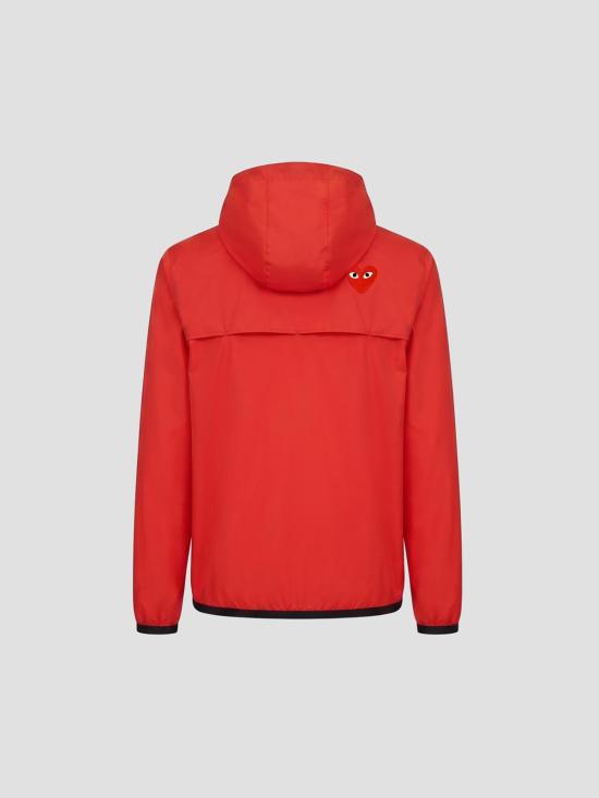 26SS 꼼데가르송 X 까웨 윈드 레인 자켓 AZJ501051 2 RED - COMME DES GARCONS