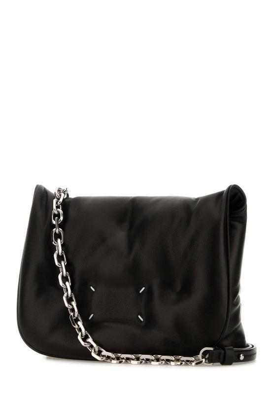 26SS 마르지엘라 글램 슬램 플랩 스몰 숄더백 SB1WG0019P8840 T8013 BLACK