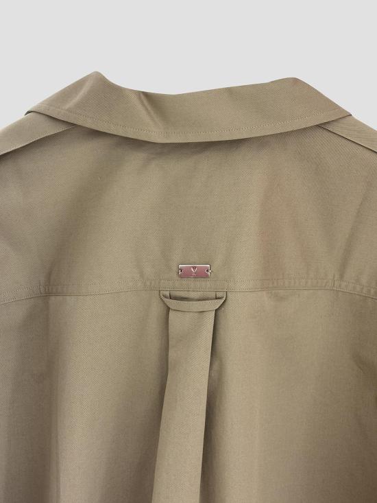 26SS 아미 코튼 사하린 셔츠 HSH814CO0214 A036 BEIGE TAUPE - AMI