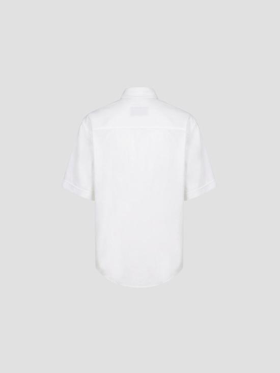 26SS 아미 코튼 박시 자수 아미 드 하트 HSH823CO0031 168 NATURAL WHITE - AMI