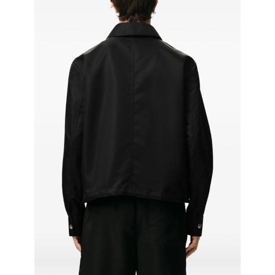 26SS 아미 ADC 나일론 스터드 버튼 자켓 UJK872PA0037 001 BLACK - AMI