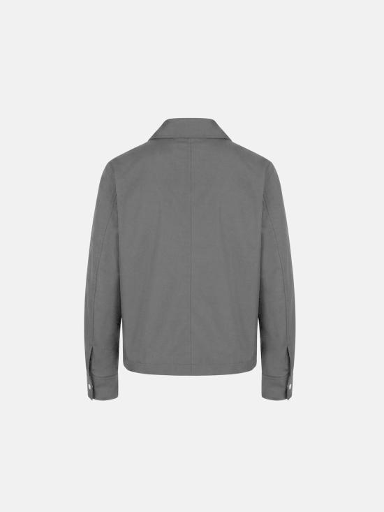 26SS 아미 ADC 나일론 스터드 버튼 자켓 UJK872PA0037 001 BLACK - AMI