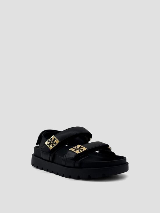 26SS 토리버치 멜로우 스포츠 샌들 179591 043 PERFECT BLACK GOLD - TORY BURCH