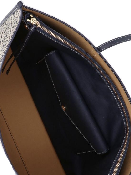 26FW 토리버치 T 모노그램 토트백 174279405 Blue - TORY BURCH