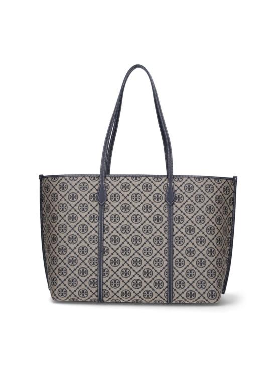 26FW 토리버치 T 모노그램 토트백 174279405 Blue - TORY BURCH