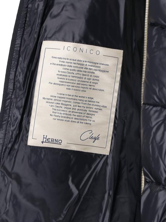 26FW 에르노 클레오페 A-쉐입 다운 코트 PI0001DIC 12017Z9300 Black - HERNO