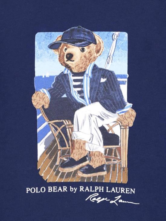 26FW 폴로 랄프로렌 후드 티셔츠 710 B21811001 Blue - POLO RALPH LAUREN