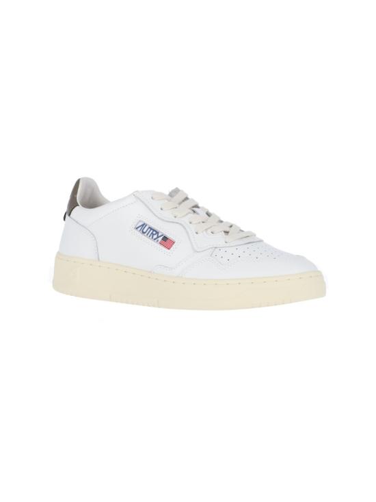 26FW 오트리 메달리스트 로우 스니커즈 AULMLL28 White - AUTRY