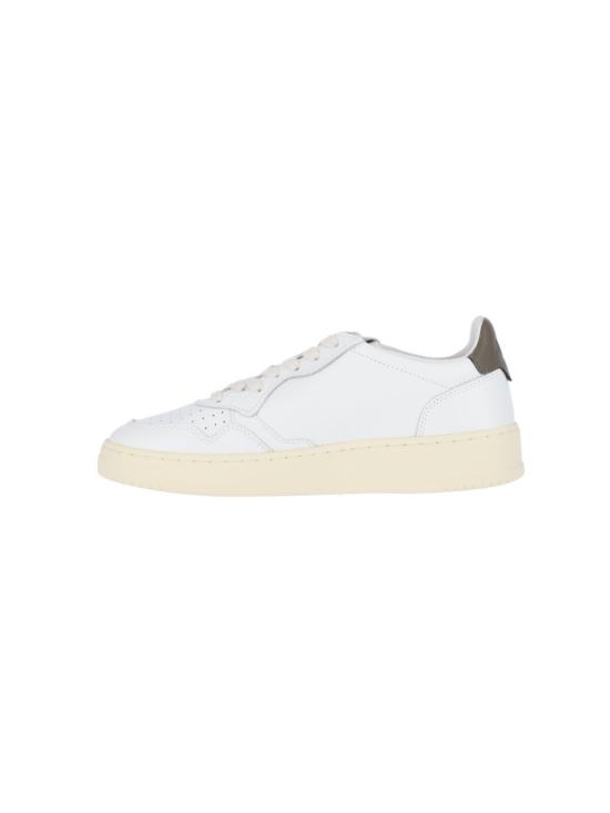 26FW 오트리 메달리스트 로우 스니커즈 AULMLL28 White - AUTRY