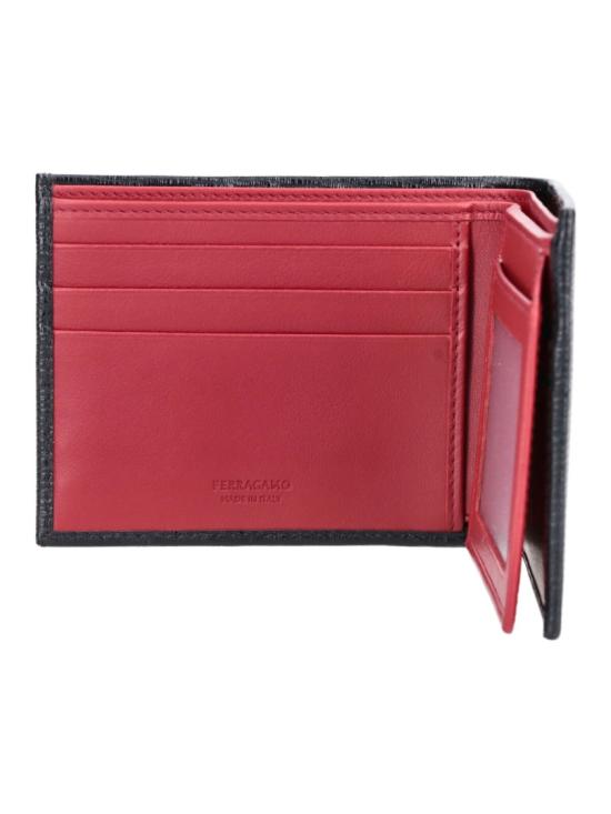 26FW 살바토레 페라가모 간치니 반지갑 685994007 Black - SALVATORE FERRAGAMO
