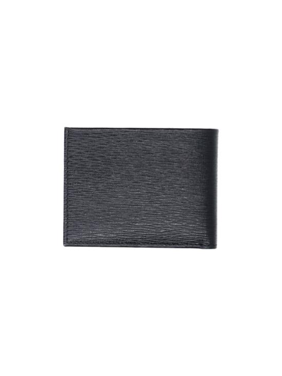 26FW 살바토레 페라가모 간치니 반지갑 685994007 Black - SALVATORE FERRAGAMO