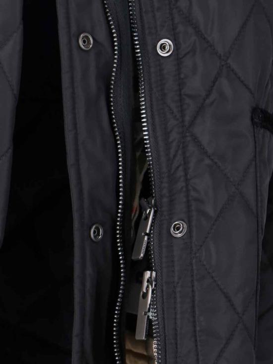 26FW 버버리 올드햄 크롭 퀼팅 자켓 8107465C1900 Black - BURBERRY