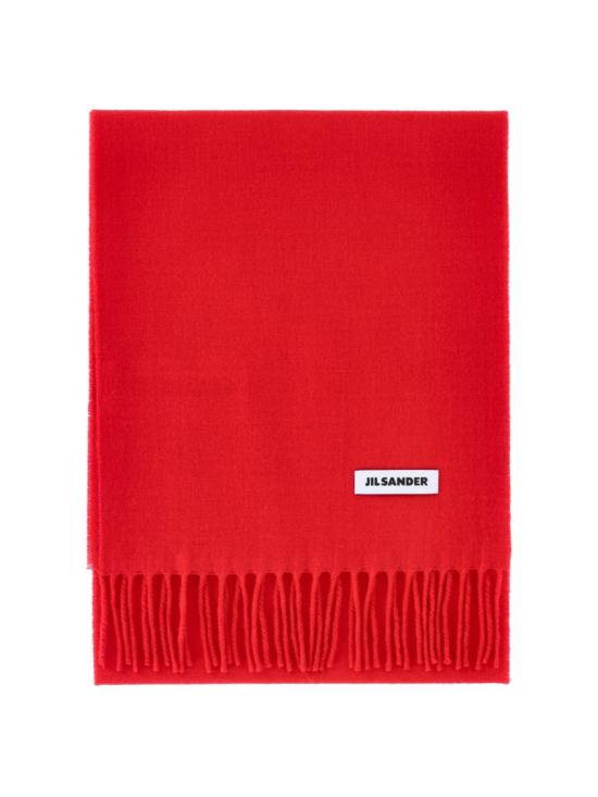 26FW 질샌더 머플러/스카프 J02TE0115 J40376620 Red - JIL SANDER