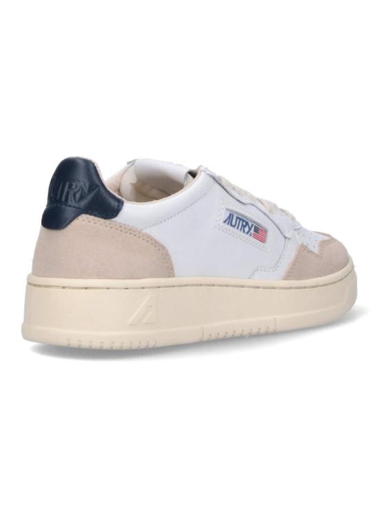 26FW 오트리 메달리스트 로우 레더 스니커즈 AULWLS28 White - AUTRY