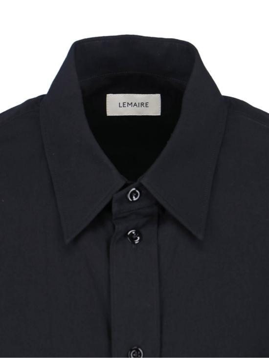 26SS 르메르 긴팔 셔츠 SH1247 LF1399BK999 Black - LEMAIRE