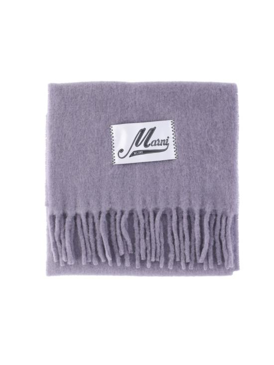 26FW 마르니 터콰이즈 알파카 스카프 SCMC0059Y0 UTW91800C52 Purple - MARNI