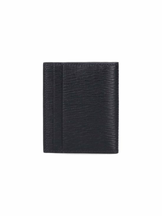 26FW 살바토레 페라가모 간치니 카드지갑 740946001 Black - SALVATORE FERRAGAMO