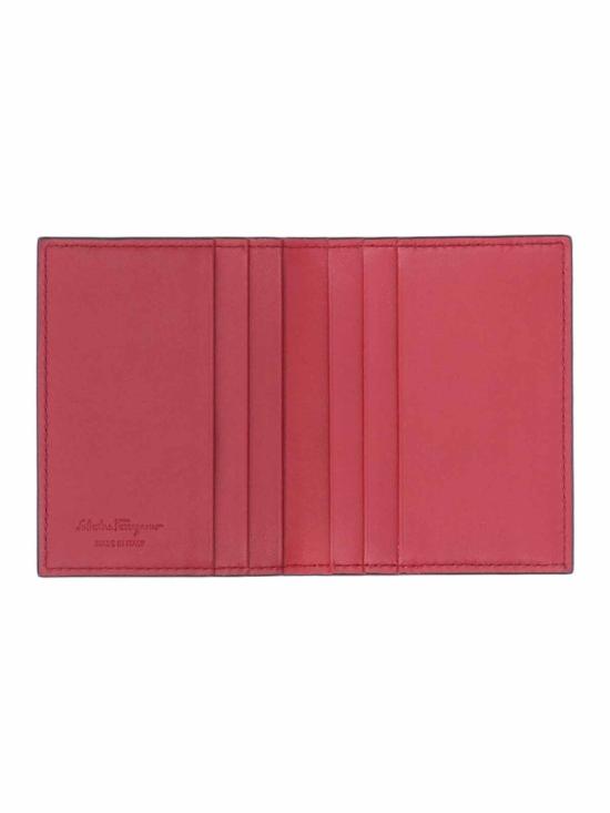 26FW 살바토레 페라가모 간치니 카드지갑 740946001 Black - SALVATORE FERRAGAMO
