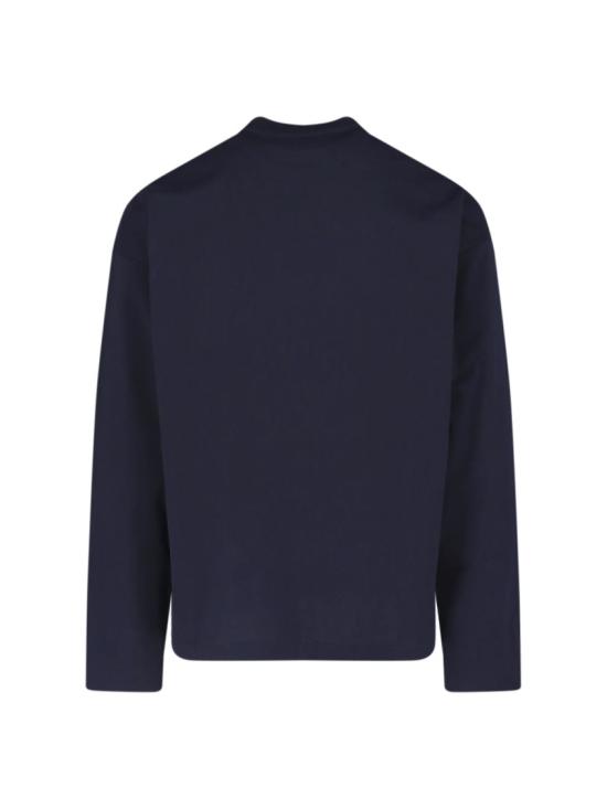 26FW 질샌더 긴팔 티셔츠 J22GC0278 J20348402 Blue - JIL SANDER